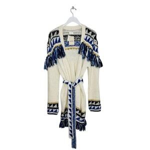 MOTHER The Fringe Cardigan The Tassel‎ is Worth the Hassle Size M NWT